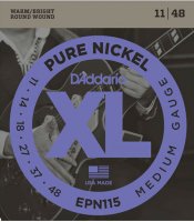 D'Addario EPN115 Pure Nickel, Blues/Jazz Rock, 11-48