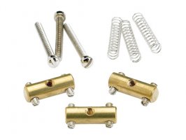 Fender Pure Vintage '52 Telecaster Saddle Kit Brass