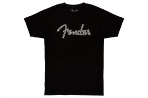 Fender Spaghetti Wavy Checker Logo T-Shirt - XL