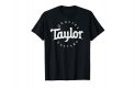 Taylor Basic Black Aged Logo T-Shirt - S