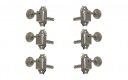 Gotoh SD90 3x3 Vintage Style Keys with Metal Buttons - NH