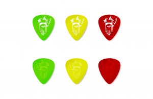 Dunlop Rev. Willy's Mexican Lottery Brand Guitar Picks