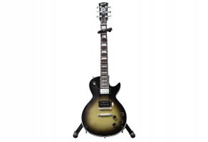 Gibson Adam Jones Silverburst Les Paul 1:4 Scale Mini Guitar Model