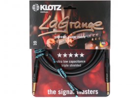 Klotz LaGrange Supreme Guitar Cable Gold-Plated Tip - 3m