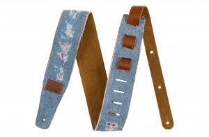 Fender X Wrangler Ripped Denim Strap - ID