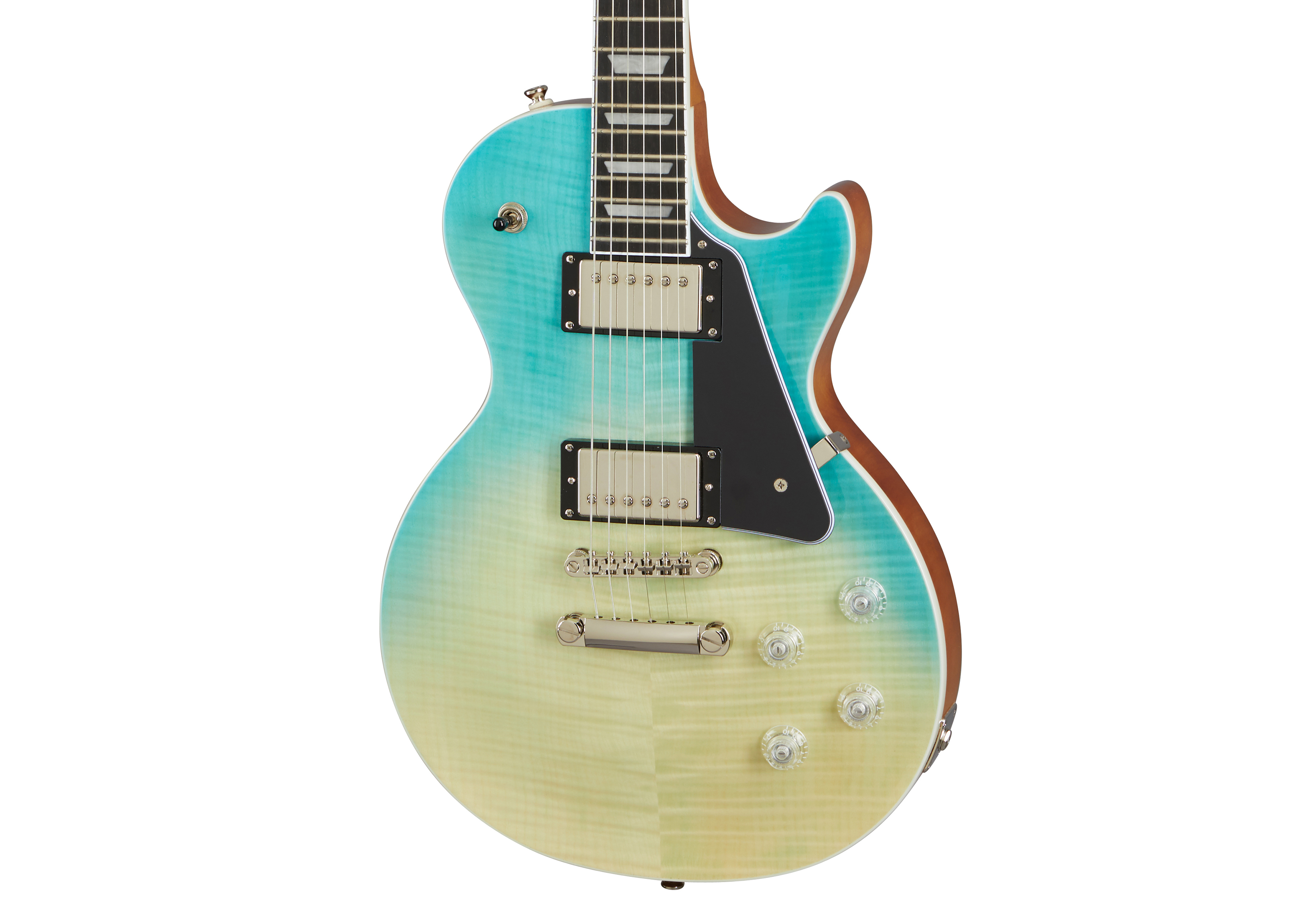 Epiphone Les Paul Modern Figured - Caribbean Blue Fade | Gino Guitars