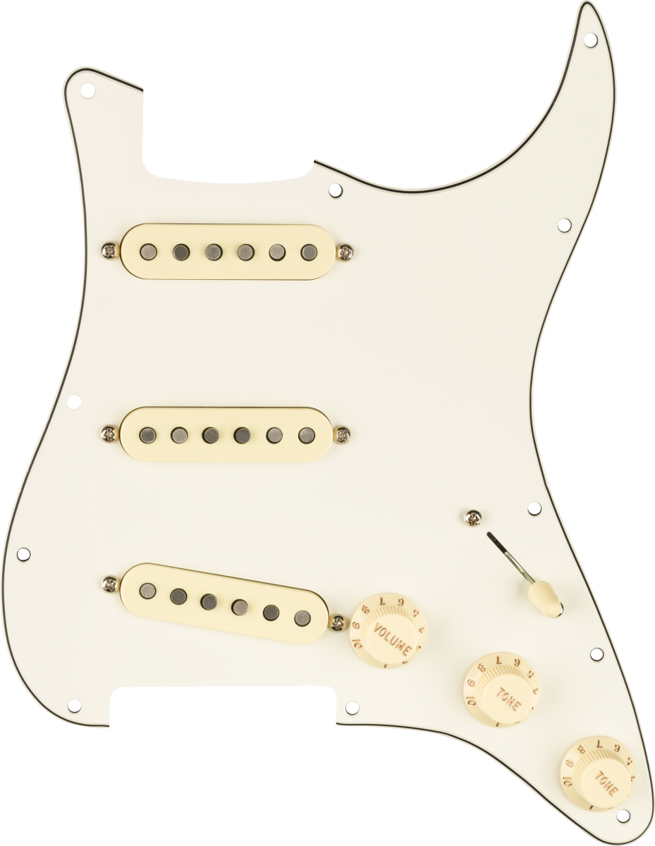 Fender Custom Fat 50's Pre-Wired Stratocater Pickguard SSS