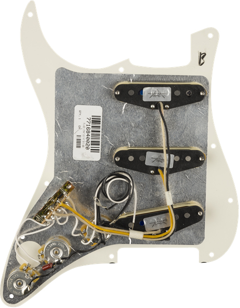 Fender Custom Fat 50's Pre-Wired Stratocater Pickguard SSS