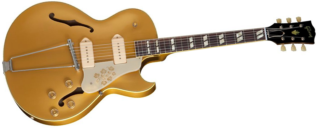 Gibson Memphis 1952 ES-295 Reissue - Bullion Gold | Gino Guitars