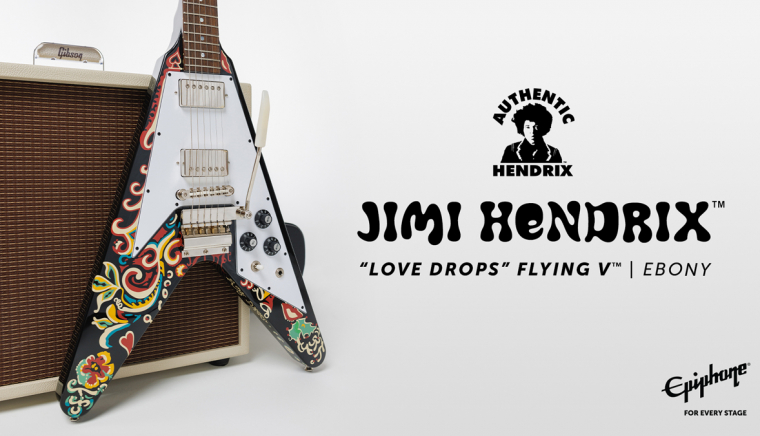 Epiphone Jimi Hendrix Love Drops Flying V