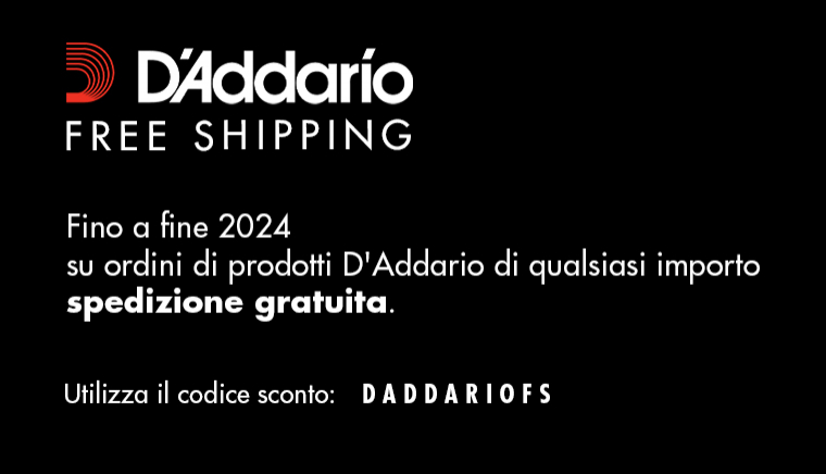 D'Addario Free Shipping