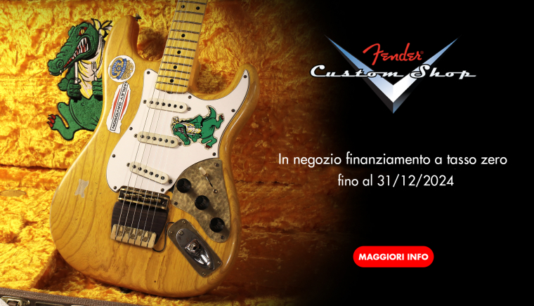 Fender Custom Shop Finanziamento Tasso Zero Dicembre