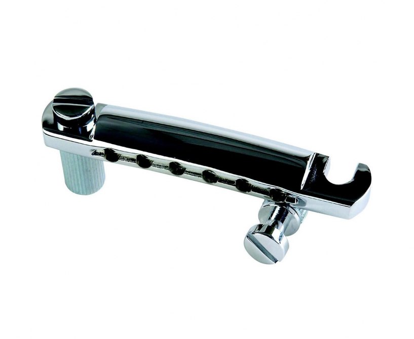 ギブソン Gibson PTTP-010 Chrome Stop Bar With Studs & Inserts