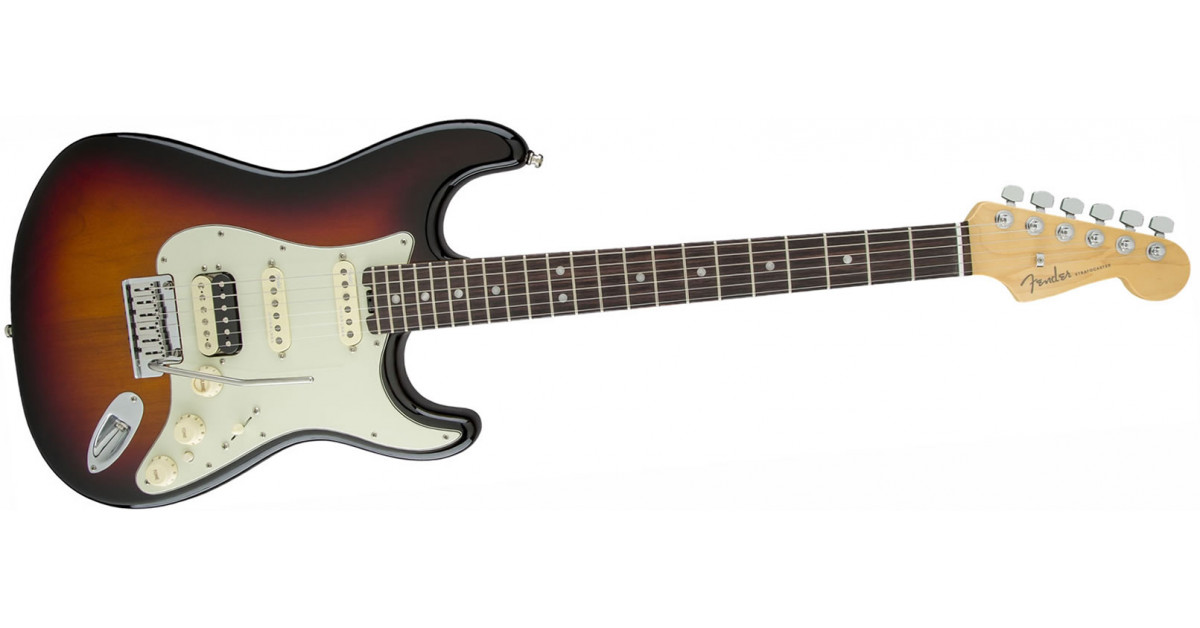 Fender American Elite Stratocaster HSS Shawbucker - 3-Color Sunburst | Gino  Guitars