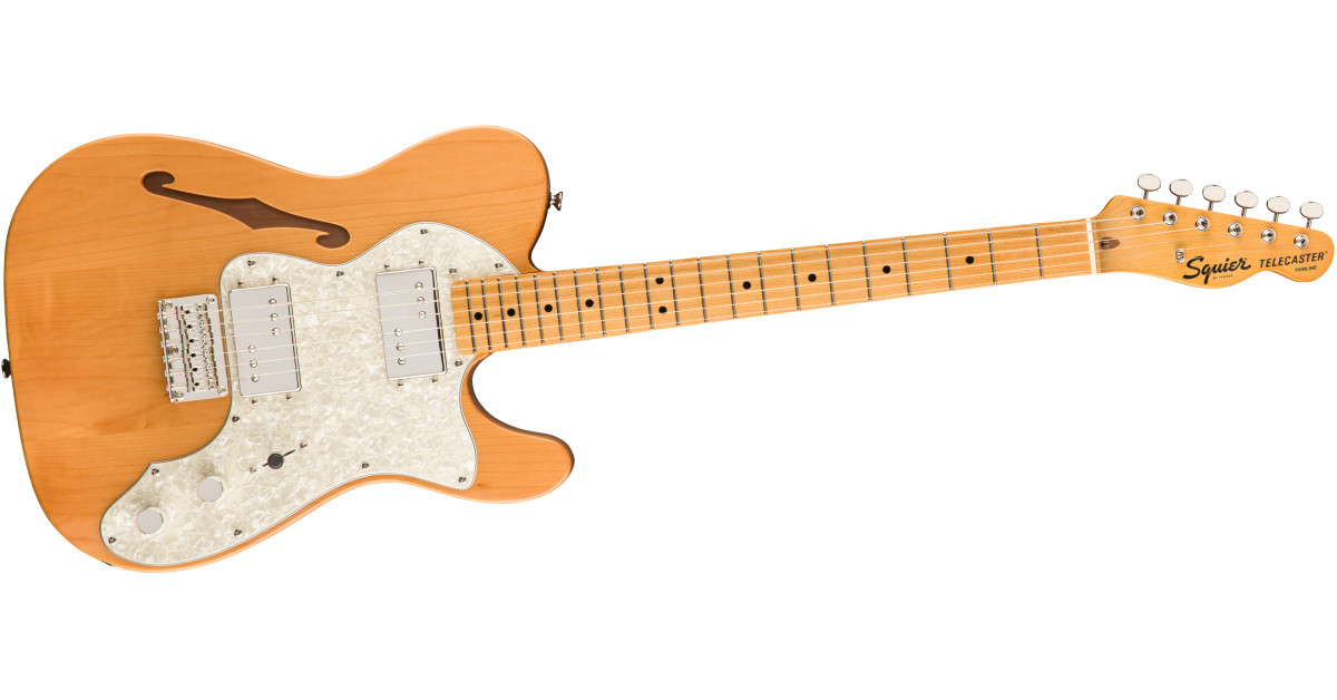 Squier Classic Vibe '70s Tele Thinline - Natural | Gino Guitars