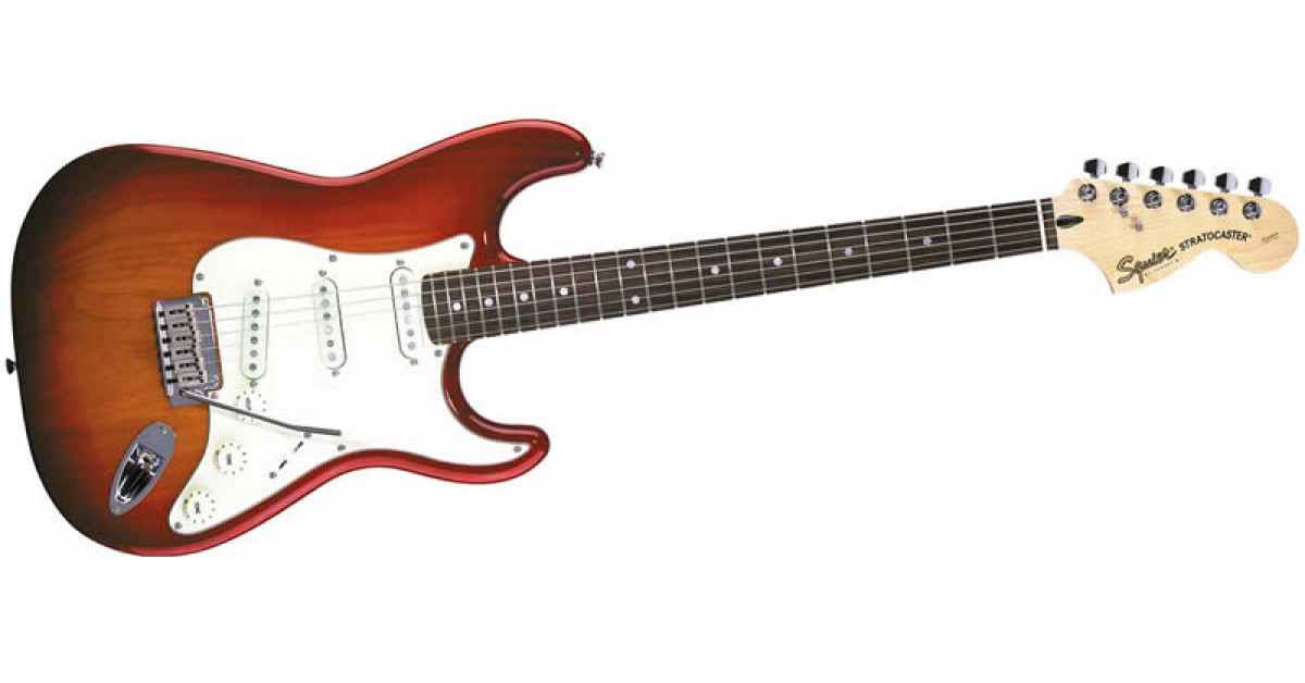 Squier Standard Stratocaster Special Edition - Cherry Burst - Rosewood ...