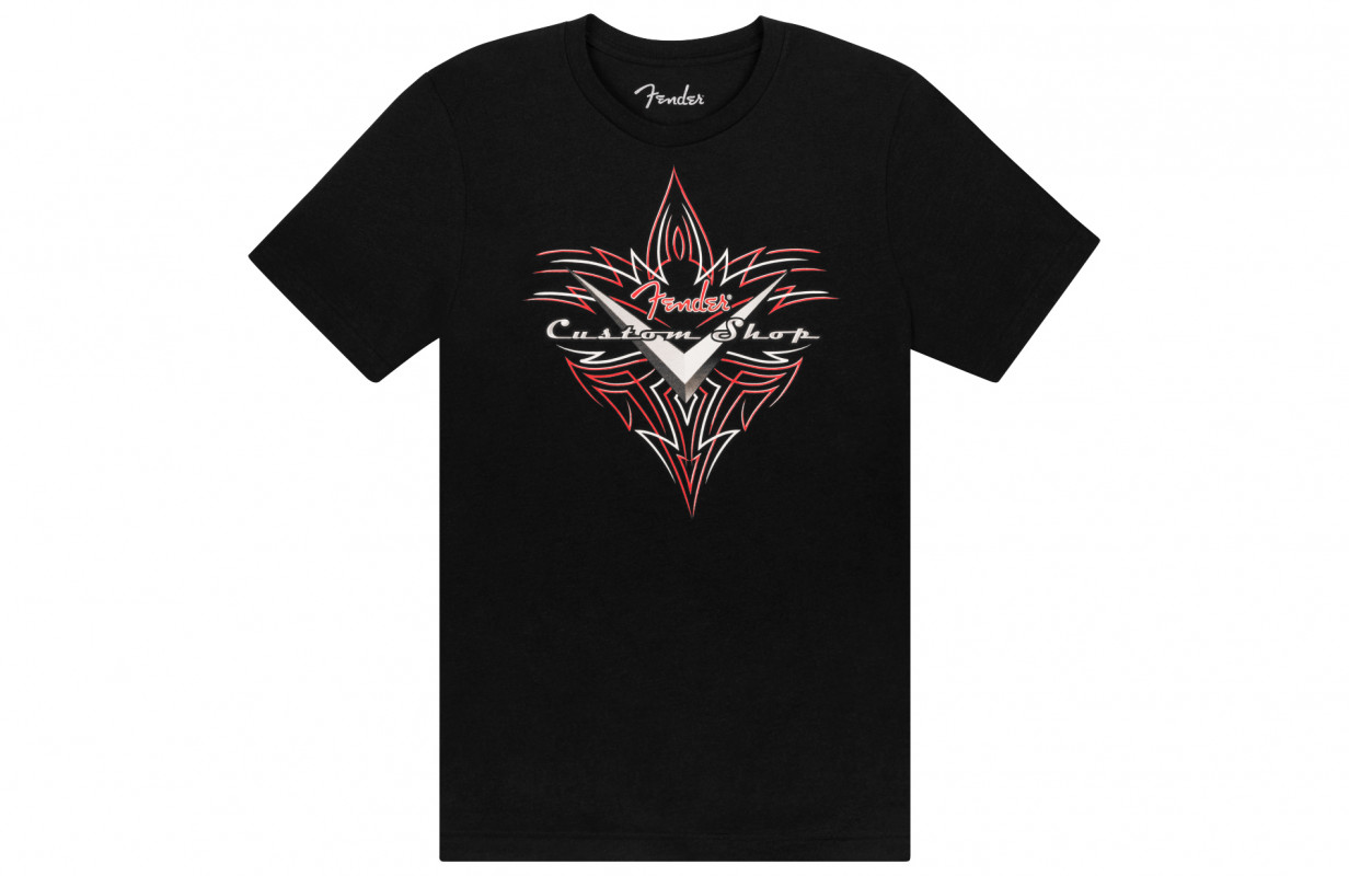 Fender Custom Shop Pinstripe T Shirt M Gino Guitars