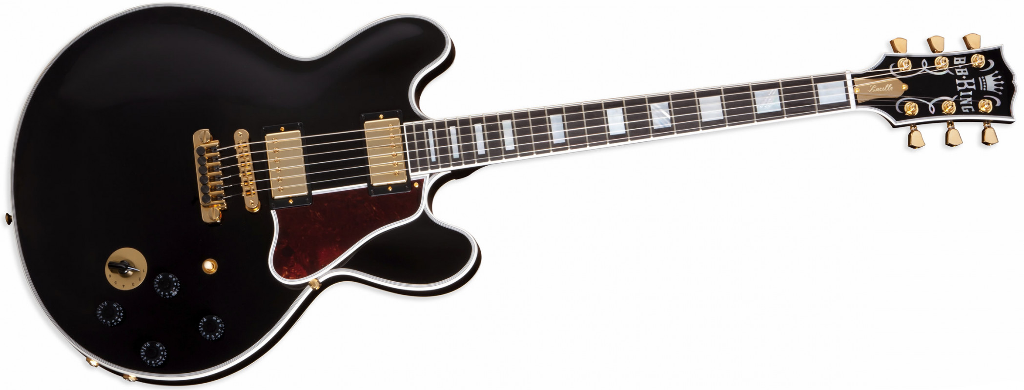 Gibson Memphis B.B. King Signature Lucille - Ebony | Gino Guitars