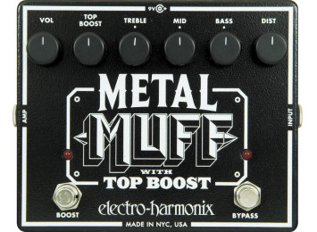 Electro Harmonix Metal Muff with Top Boost