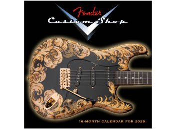 Fender 2025 Custom Shop Calendar