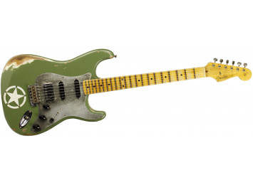 Fender Custom 1956 Stratocaster ARMY HSS Heavy Relic - ADG