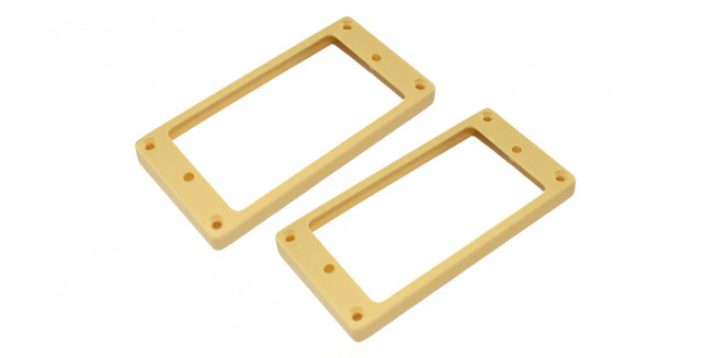 Allparts Curved Humbucking Pickup Ring Set for Epiphone® - CR