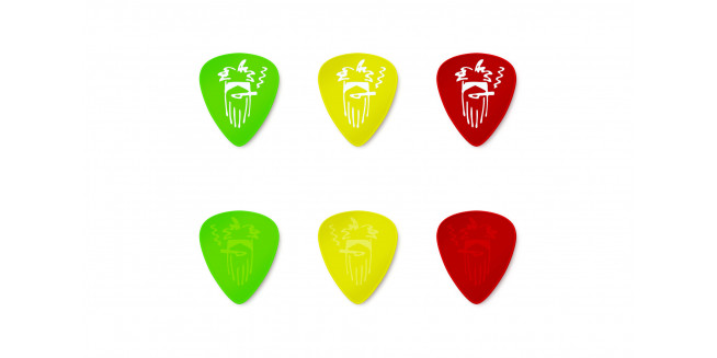 Dunlop Rev. Willy's Mexican Lottery Brand Guitar Picks