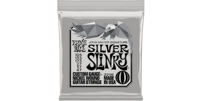 Ernie Ball 2218 John Mayer Silver Slinky Signature 10.5/47