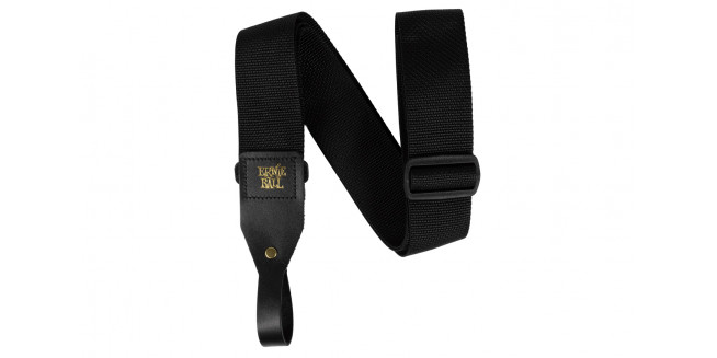 Ernie Ball Polypro Acoustic Guitar Strap - BK