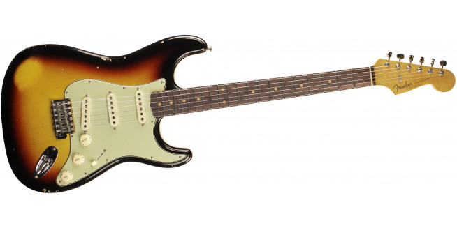 Fender Custom Late 1962 Stratocaster Relic - 3CS