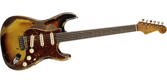 Fender Custom Limited Edition Roasted '60s Stratocaster Super Heavy Relic - FA3CS