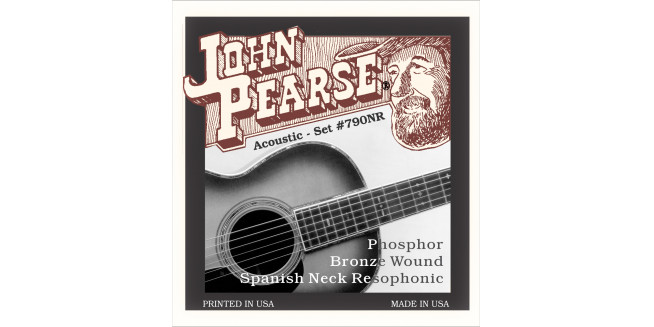 John Pearse Phosphor Bronze Spanish Neck Resophonic