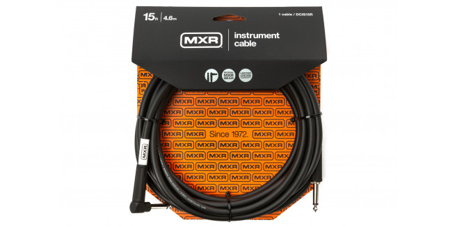 MXR Standard Instrument Cable Angled - 4.5m