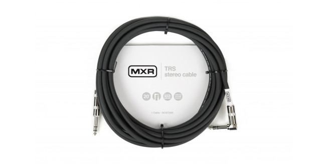 MXR Stereo TRS Cable Angled - 6m