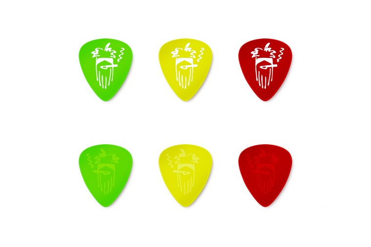 Dunlop Rev. Willy's Mexican Lottery Brand Guitar Picks