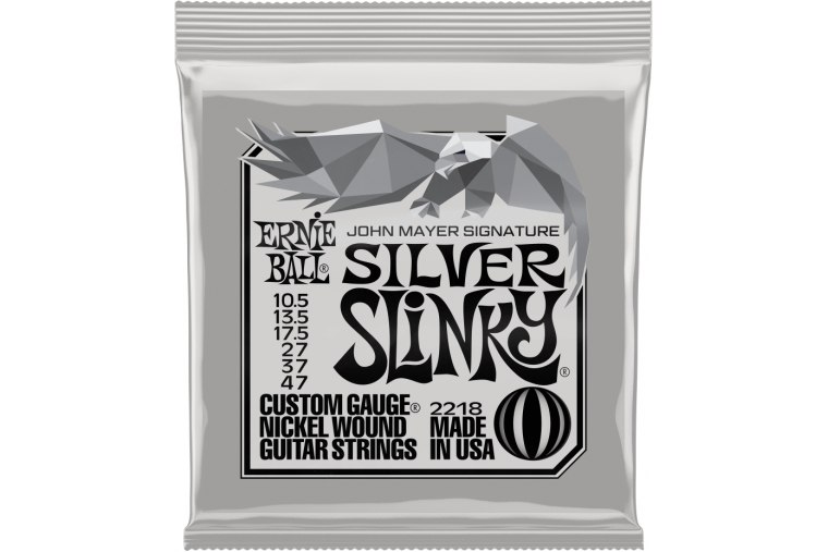 Ernie Ball 2218 John Mayer Silver Slinky Signature 10.5/47