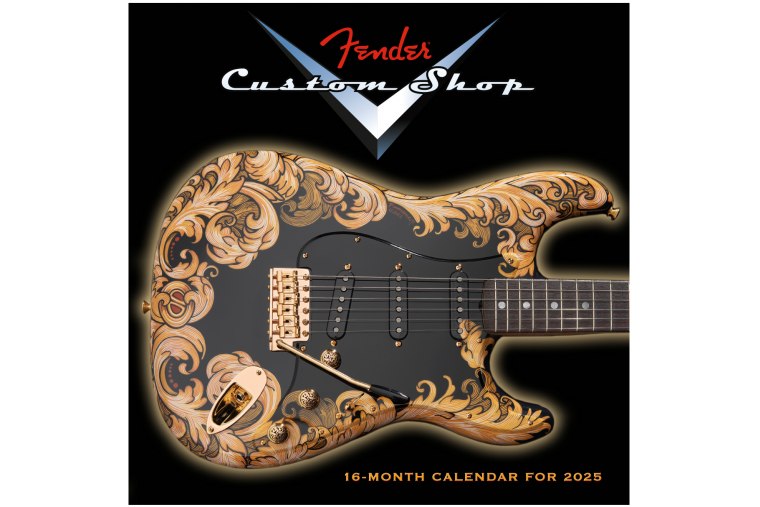 Fender 2025 Custom Shop Calendar