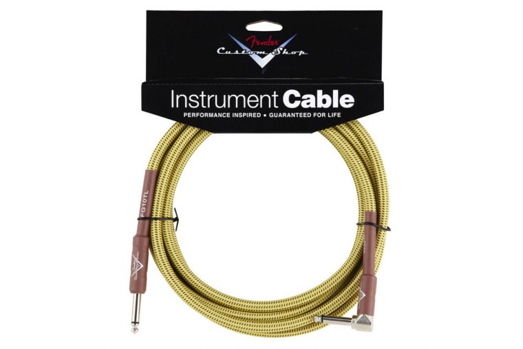 Fender Custom Performance Series Cable Tweed Angled - 3m