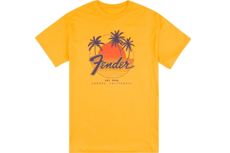 Fender Palm Sunshine T-Shirt - M