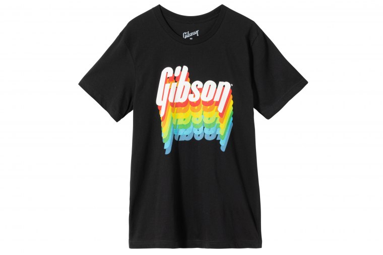 Gibson Rainbow T-Shirt - M