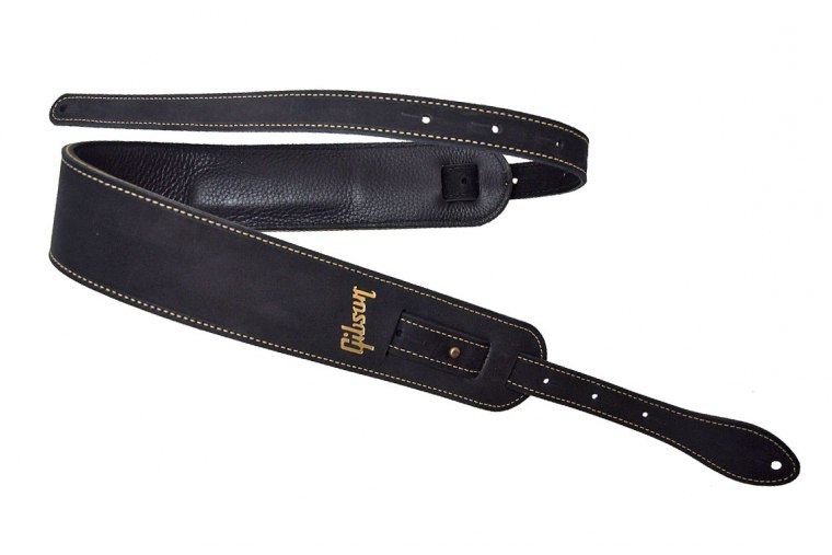 Gibson The Nubuck Guitar Strap - BLK