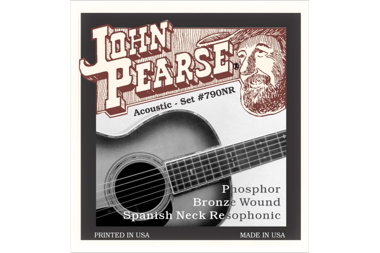 John Pearse Phosphor Bronze Spanish Neck Resophonic