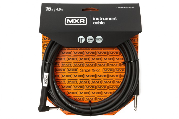 MXR Standard Instrument Cable Angled - 4.5m